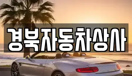 대구 서구 원대동1가 중고차 전문 경북자동차상사