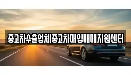 대구 수성구 사월동 중고차매입 전문 중고차수출업체중고차매입매매지원센터