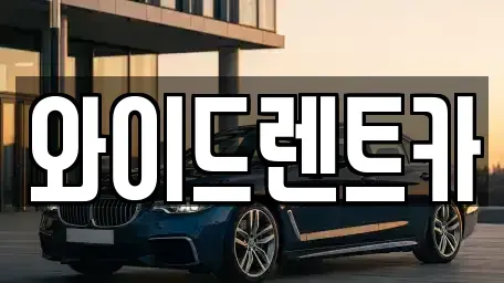 대구광역시 서구 원대동3가 렌트카 전문 와이드렌트카