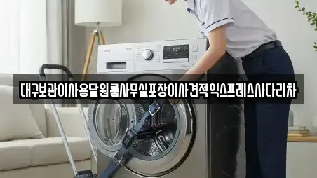 대구보관이사용달원룸사무실포장이사견적익스프레스사다리차