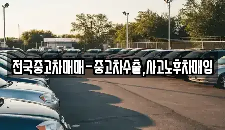 대전 유성구 계산동 중고차매입 전문 전국중고차매매-중고차수출,사고노후차매입