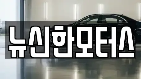 대전광역시 대덕구 이현동 중고차매매 전문 뉴신한모터스
