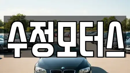대전광역시 대덕구 이현동 중고차매매 전문 수정모터스