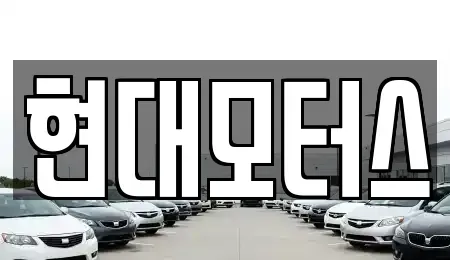 대전광역시 대덕구 이현동 중고차매매 전문 현대모터스