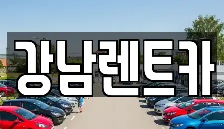 대전광역시 유성구 원신흥동 렌트카 전문 강남렌트카