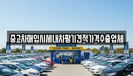대전광역시 유성구 원신흥동 중고차매입 전문 중고차매입시세내차팔기견적가격수출업체