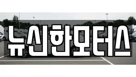 대전광역시 중구 대사동 중고차 전문 뉴신한모터스