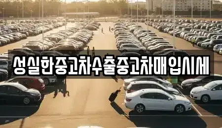 대전광역시 중구 대사동 중고차 전문 성실한중고차수출중고차매입시세