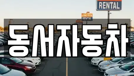 부산 북구 덕천동 중고차 전문 동서자동차