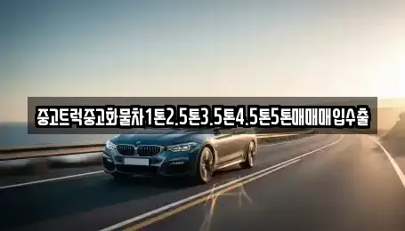 부산광역시 금정구 노포동 중고차 전문 중고트럭중고화물차1톤2.5톤3.5톤4.5톤5톤매매매입수출
