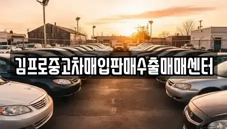 부산광역시 금정구 노포동 중고차매입 전문 김프로중고차매입판매수출매매센터