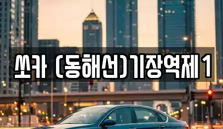 부산광역시 기장군 기장읍 렌트카 전문 쏘카 (동해선)기장역제1