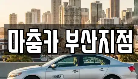 부산광역시 기장군 기장읍 장기렌트카 전문 마춤카 부산지점