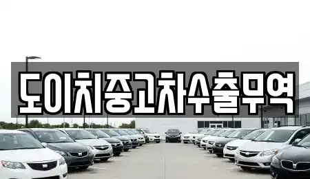 부산광역시 기장군 기장읍 중고차매매 전문 도이치중고차수출무역