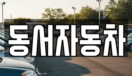부산광역시 서구 충무동2가 중고차 전문 동서자동차