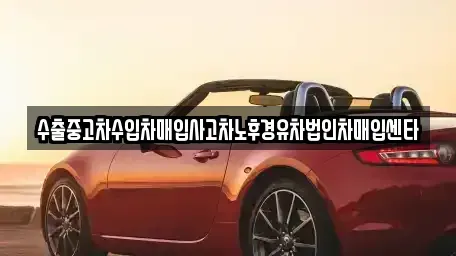 서울 구로구 신도림동 중고차매입 전문 수출중고차수입차매입사고차노후경유차법인차매입센타
