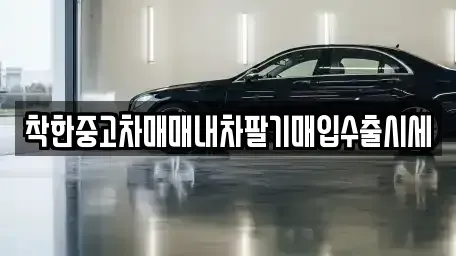 서울 영등포구 여의도동 중고차매입 전문 착한중고차매매내차팔기매입수출시세