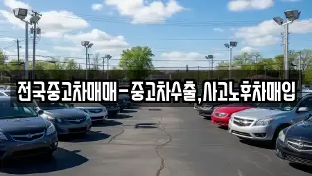 서울 종로구 수송동 중고차매입 전문 전국중고차매매-중고차수출,사고노후차매입