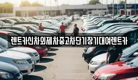 서울 중구 회현동1가 단기렌트카 전문 렌트카신차외제차중고차단기장기대여렌트카