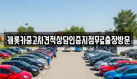 서울특별시 강남구 압구정동 중고차매매 전문 캐롯카중고차견적상담인증지점무료출장방문
