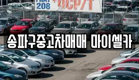 서울특별시 송파구 방이동 중고차 전문 송파구중고차매매 마이셀카