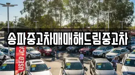 서울특별시 송파구 방이동 중고차 전문 송파중고차매매해드림중고차