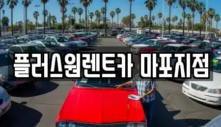 서울특별시 용산구 신창동 렌트카 전문 플러스원렌트카 마포지점