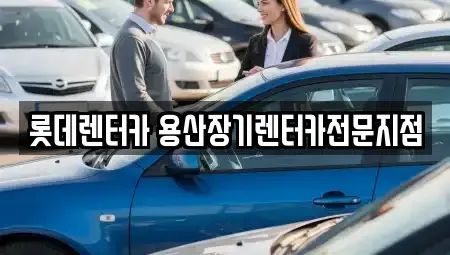 서울특별시 용산구 청파동2가 장기렌트카 전문 롯데렌터카 용산장기렌터카전문지점