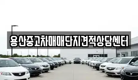 서울특별시 용산구 청파동2가 중고차 전문 용산중고차매매단지견적상담센터