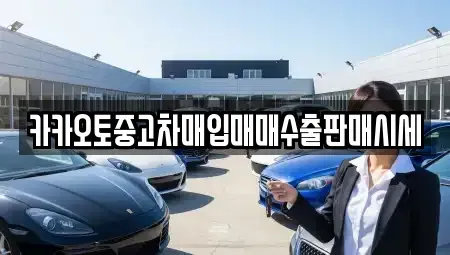 서울특별시 중구 북창동 중고차매입 전문 카카오토중고차매입매매수출판매시세