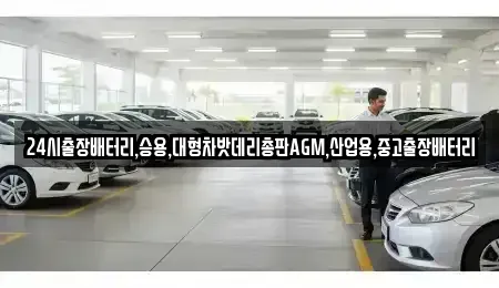 서울특별시 중구 오장동 중고차 전문 24시출장배터리,승용,대형차밧데리총판AGM,산업용,중고출장배터리