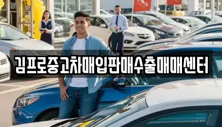 세종 중고차매입 전문 김프로중고차매입판매수출매매센터