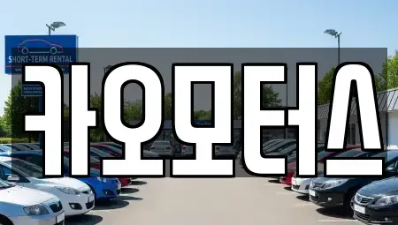 울산 중구 서동 중고차 전문 카오모터스