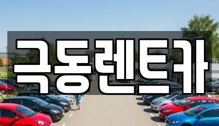 울산광역시 북구 중산동 렌트카 전문 극동렌트카