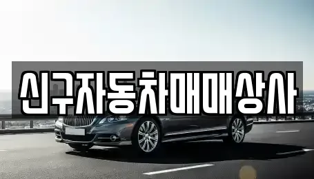 울산광역시 북구 중산동 중고차 전문 신구자동차매매상사