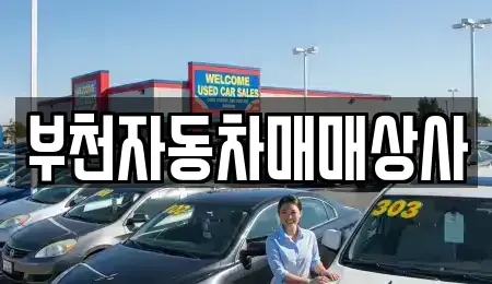 인천광역시 부평구 일신동 중고차매매 전문 부천자동차매매상사