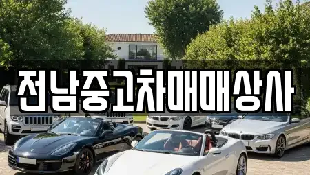 전남 나주시 동수동 중고차 전문 전남중고차매매상사