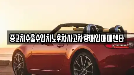 전남 나주시 동수동 중고차 전문 중고차수출수입차노후차사고차량매입매매센타