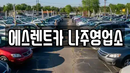전남 나주시 삼도동 렌트카 전문 에스렌트카 나주영업소