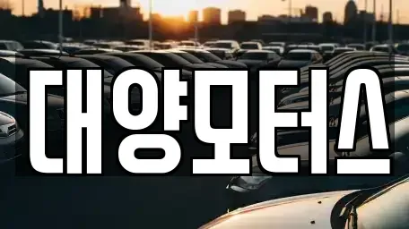 전남 순천시 와룡동 중고차매매 전문 대양모터스