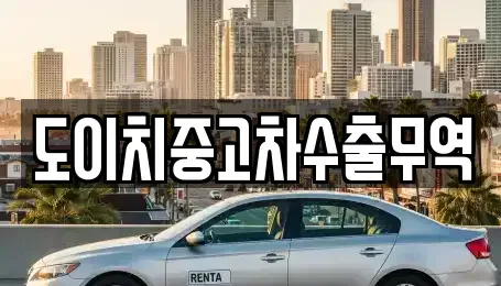 전남 순천시 와룡동 중고차매매 전문 도이치중고차수출무역