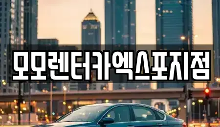 전남 여수시 남산동 렌트카 전문 모모렌터카엑스포지점
