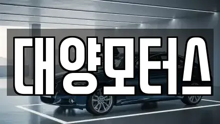 전남 여수시 남산동 중고차 전문 대양모터스