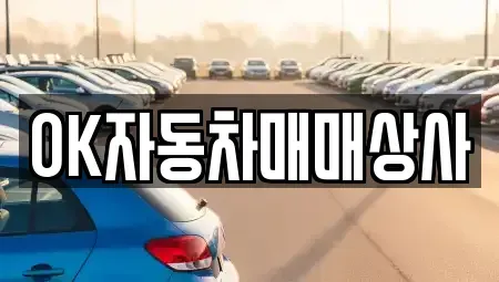 전남 여수시 선원동 중고차 전문 OK자동차매매상사