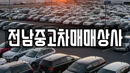전라남도 나주시 서내동 중고차 전문 전남중고차매매상사