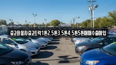 전라남도 여수시 수정동 중고차매매 전문 중고화물차중고트럭1톤2.5톤3.5톤4.5톤5톤매매수출매입