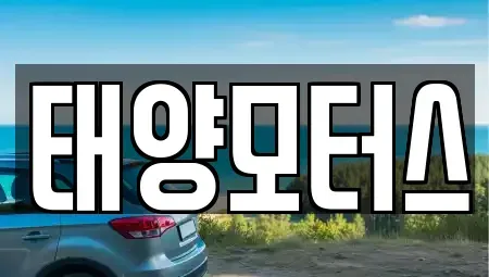전라남도 여수시 화장동 중고차 전문 태양모터스