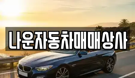 전북 군산시 문화동 중고차 전문 나운자동차매매상사