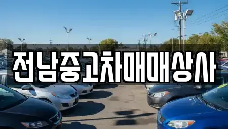 전북 익산시 중앙동2가 중고차 전문 전남중고차매매상사