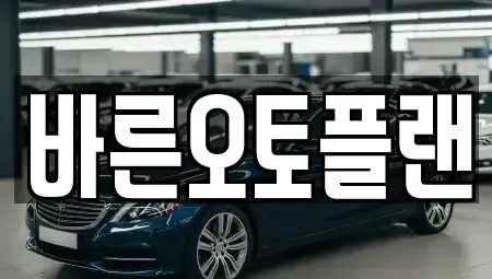 전북 전주시 완산구 서신동 장기렌트카 전문 바른오토플랜